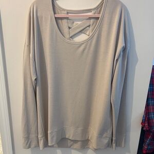 Women's Beige sweatshirt